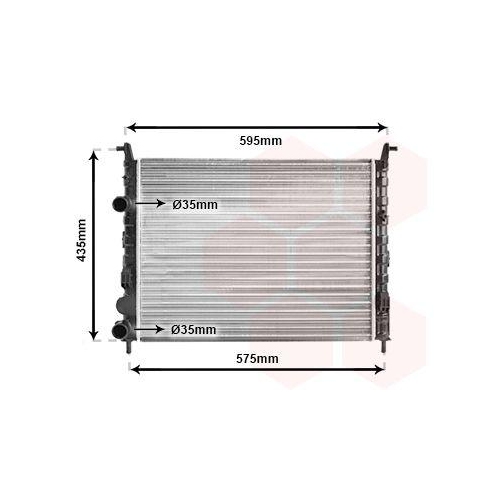 VAN WEZEL K&uuml;hler, Motork&uuml;hlung 17002316