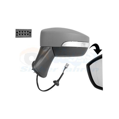 VAN WEZEL Au&szlig;enspiegel * HAGUS * 1802807