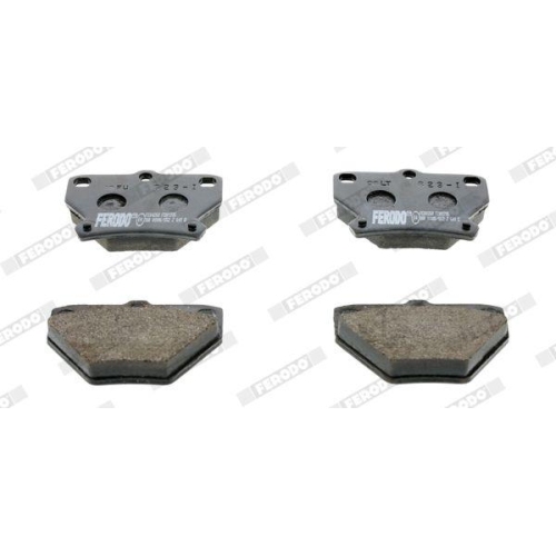 FERODO Bremsbelagsatz, Scheibenbremse PREMIER ECO FRICTION FDB1395