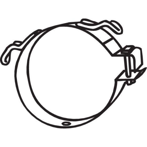 BOSAL Halter, Abgasanlage 251-943