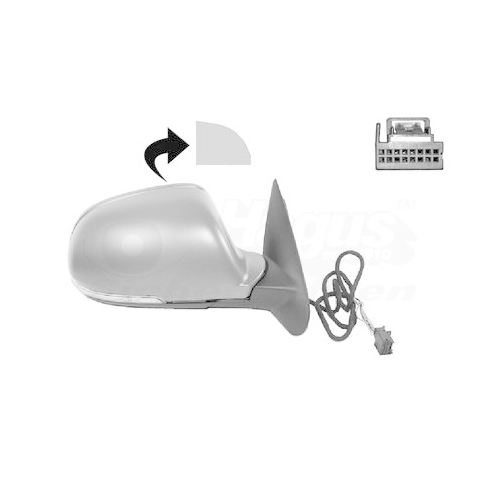 VAN WEZEL Au&szlig;enspiegel * HAGUS * 7623818