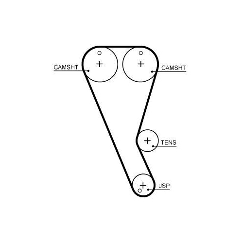 GATES Zahnriemen PowerGrip&trade; T363HOB