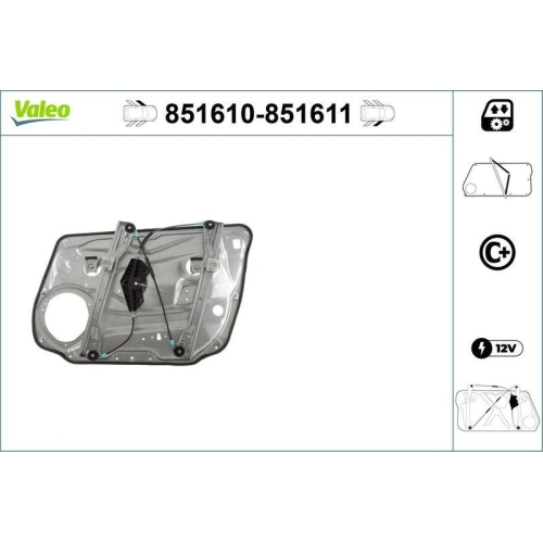 VALEO Fensterheber 851610