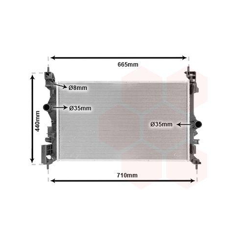 VAN WEZEL K&uuml;hler, Motork&uuml;hlung 37012715
