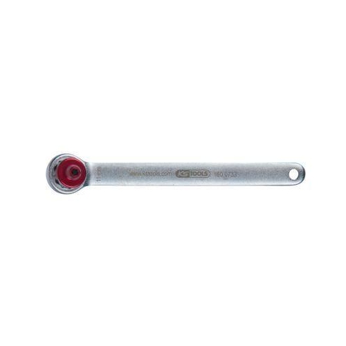 Bremsen-Entl&uuml;ftungsschl&uuml;ssel, extra kurz, 11 mm, rot KS TOOLS 160.0733
