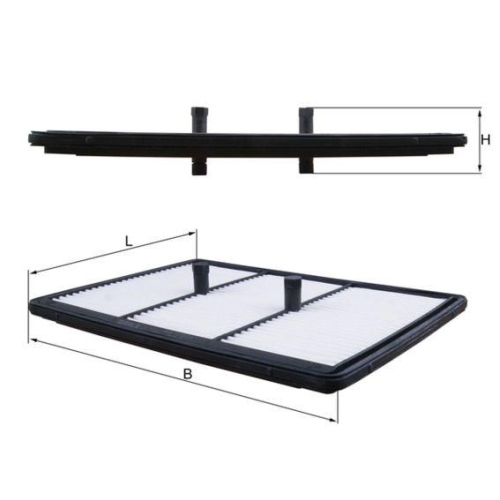 MAHLE Luftfilter LX 5364