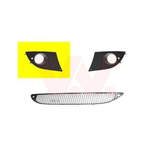 VAN WEZEL L&uuml;ftungsgitter, Sto&szlig;f&auml;nger 4941594