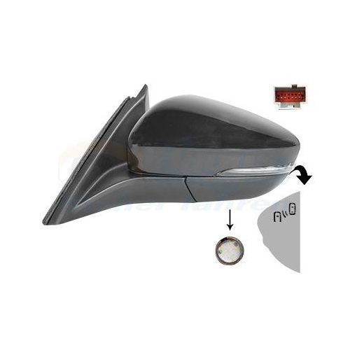 VAN WEZEL Au&szlig;enspiegel * HAGUS * 1949827