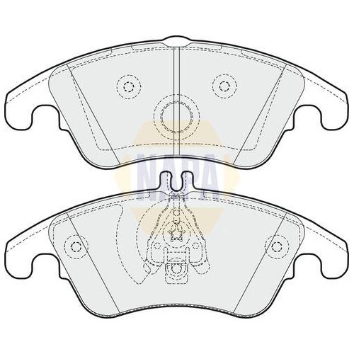 NAPA Bremsbelagsatz, Scheibenbremse NAPA NBP1449
