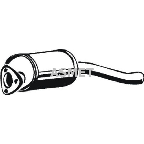 ASMET Vorschalld&auml;mpfer 04.044