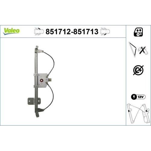 VALEO Fensterheber 851712