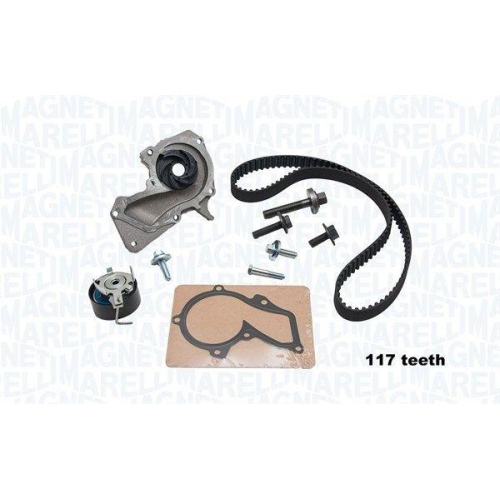 MAGNETI MARELLI Wasserpumpe + Zahnriemensatz 341405780001
