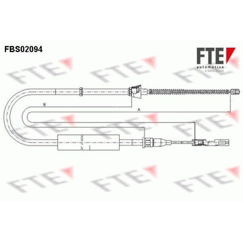 FTE Seilzug, Feststellbremse 9250094