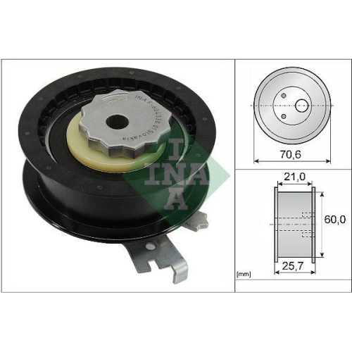Schaeffler INA Spannrolle, Zahnriemen 531 0882 10