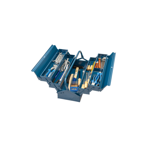 Werkzeugsortiment, mit Werkzeugkasten, 51-teilig SW Stahl Z2200