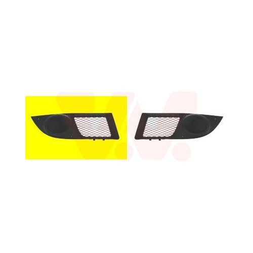 VAN WEZEL L&uuml;ftungsgitter, Sto&szlig;f&auml;nger ** Equipart ** 1637592