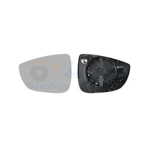 VAN WEZEL Spiegelglas, Au&szlig;enspiegel * HAGUS * 1949837