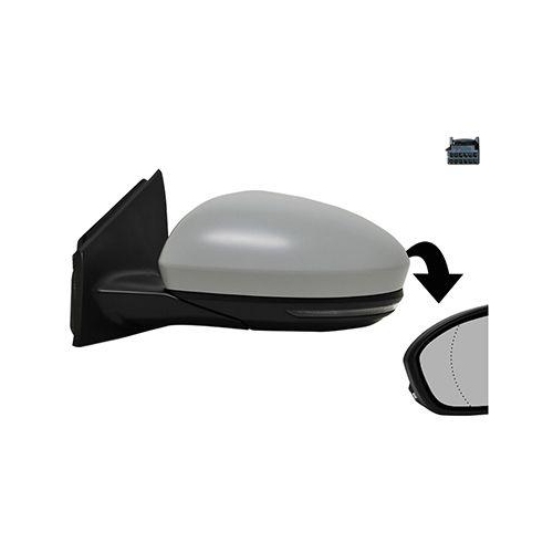 VAN WEZEL Au&szlig;enspiegel * HAGUS * 4407807