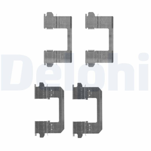 DELPHI Zubeh&ouml;rsatz, Scheibenbremsbelag LX0530