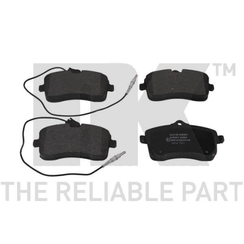 NK Bremsbelagsatz, Scheibenbremse 223750