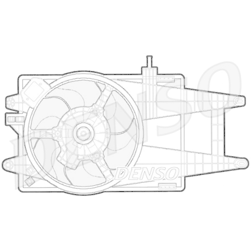 DENSO L&uuml;fter, Motork&uuml;hlung