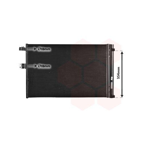 VAN WEZEL Kondensator, Klimaanlage 06015707