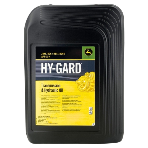 John Deere Hy-Gard Getriebe&ouml;l und Hydraulik&ouml;l 20 Liter Kanister VC81824-020