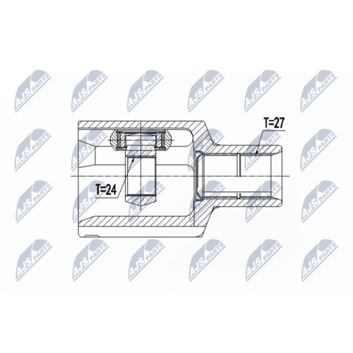 NTY Gelenksatz, Antriebswelle NPW-ME-087