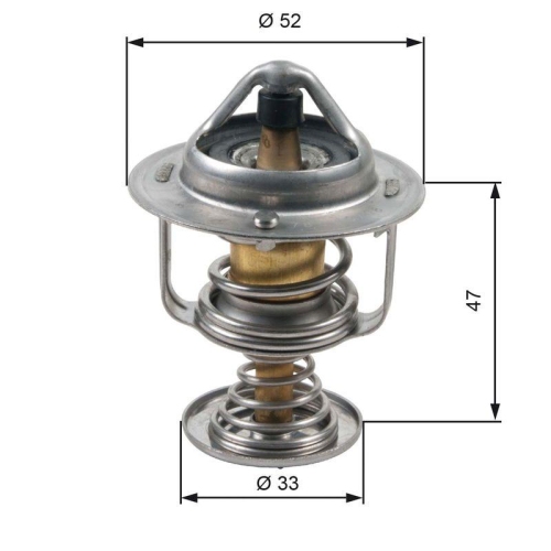 GATES Thermostat, K&uuml;hlmittel TH30580G1