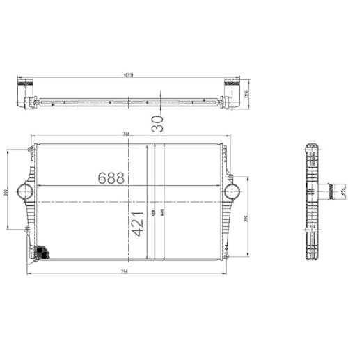 MAHLE Ladeluftk&uuml;hler BEHR CI 518 000S