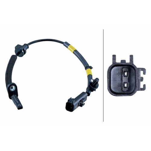 HELLA Sensor, Raddrehzahl 6PU 358 251-551
