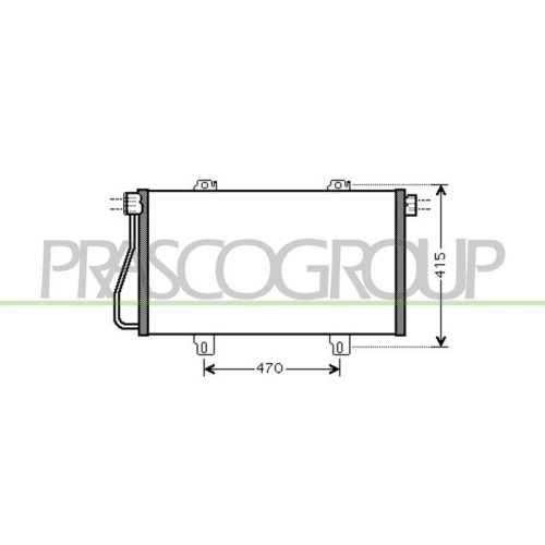 PRASCO Kondensator, Klimaanlage PrascoSelection DS958C001