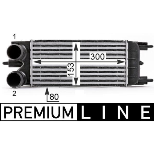 MAHLE Ladeluftk&uuml;hler BEHR *** PREMIUM LINE *** CI 529 000P