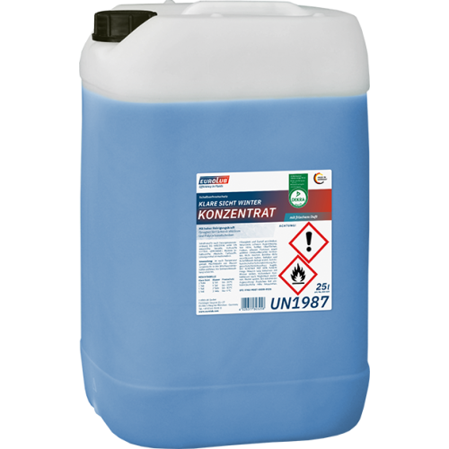 Scheibenfrostschutz EUROLUB 25 Liter Klare Sicht Winter Konzentrat bis -60&deg;C