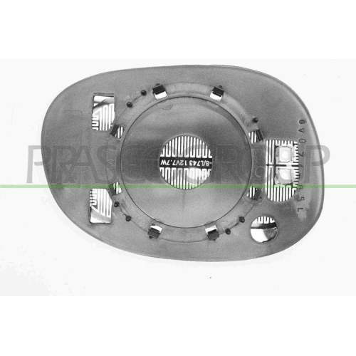 PRASCO Spiegelglas, Au&szlig;enspiegel CI3047515