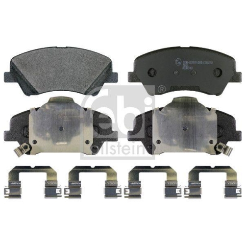 FEBI BILSTEIN Bremsbelagsatz, Scheibenbremse 170635