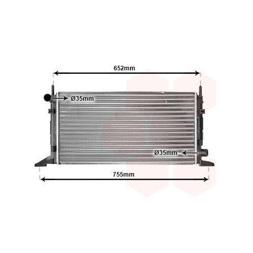 VAN WEZEL K&uuml;hler, Motork&uuml;hlung 18002078