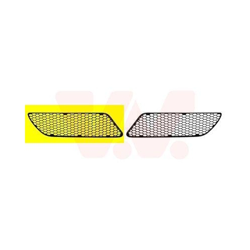 VAN WEZEL L&uuml;ftungsgitter, Sto&szlig;f&auml;nger 0148592