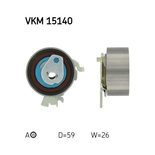 SKF Spannrolle, Zahnriemen VKM 15140