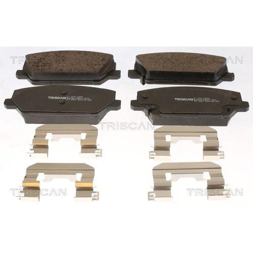 TRISCAN Bremsbelagsatz, Scheibenbremse 8110 43058