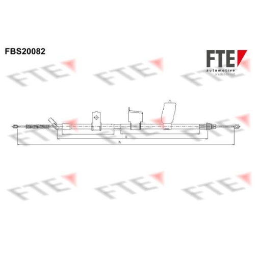 FTE Seilzug, Feststellbremse 9250591