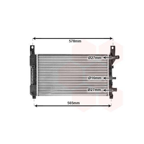 VAN WEZEL K&uuml;hler, Motork&uuml;hlung 18002117