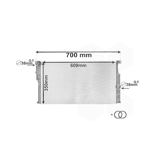 VAN WEZEL K&uuml;hler, Motork&uuml;hlung *** IR PLUS *** 06002446