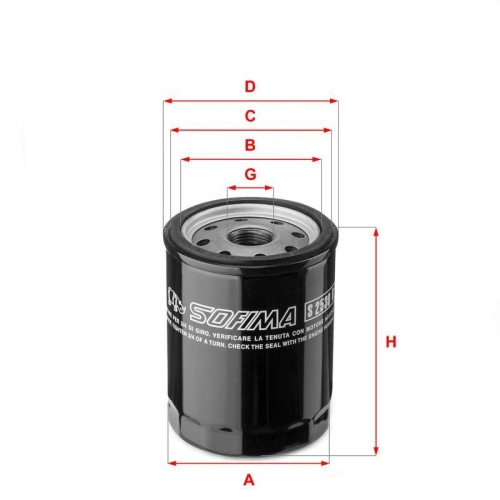 SOFIMA &Ouml;lfilter S 2530 R