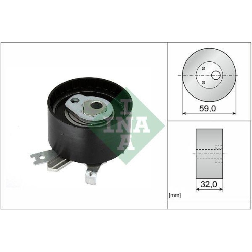 Schaeffler INA Spannrolle, Zahnriemen 531 0906 10