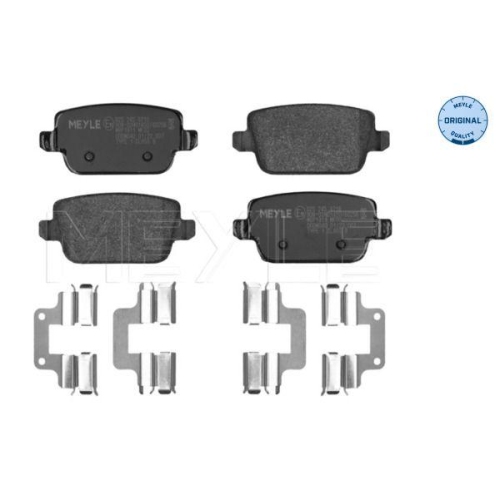 MEYLE Bremsbelagsatz, Scheibenbremse MEYLE-ORIGINAL: True to OE. 025 245 3716