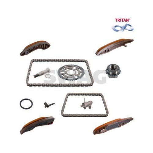 SWAG Steuerkettensatz Full Kit 33 10 2022
