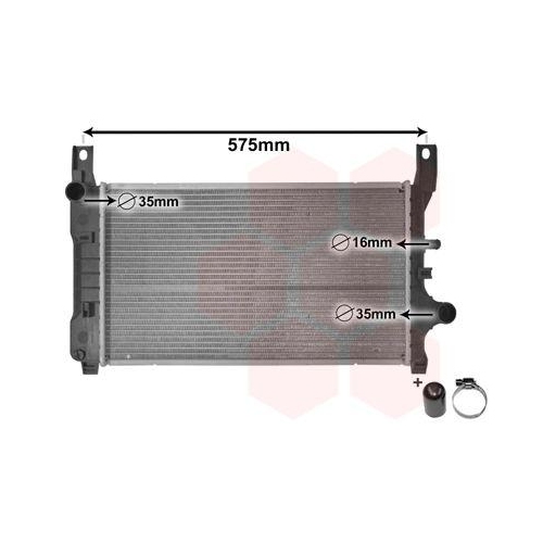 VAN WEZEL K&uuml;hler, Motork&uuml;hlung *** IR PLUS *** 18002127