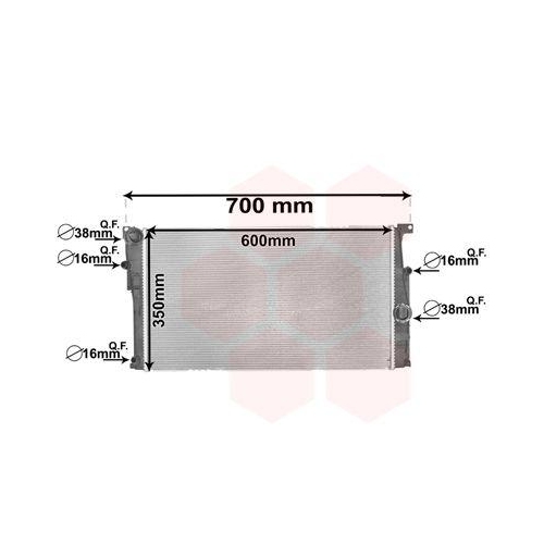 VAN WEZEL K&uuml;hler, Motork&uuml;hlung 06002449