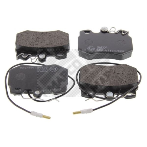 MAPCO Bremsbelagsatz, Scheibenbremse 6207